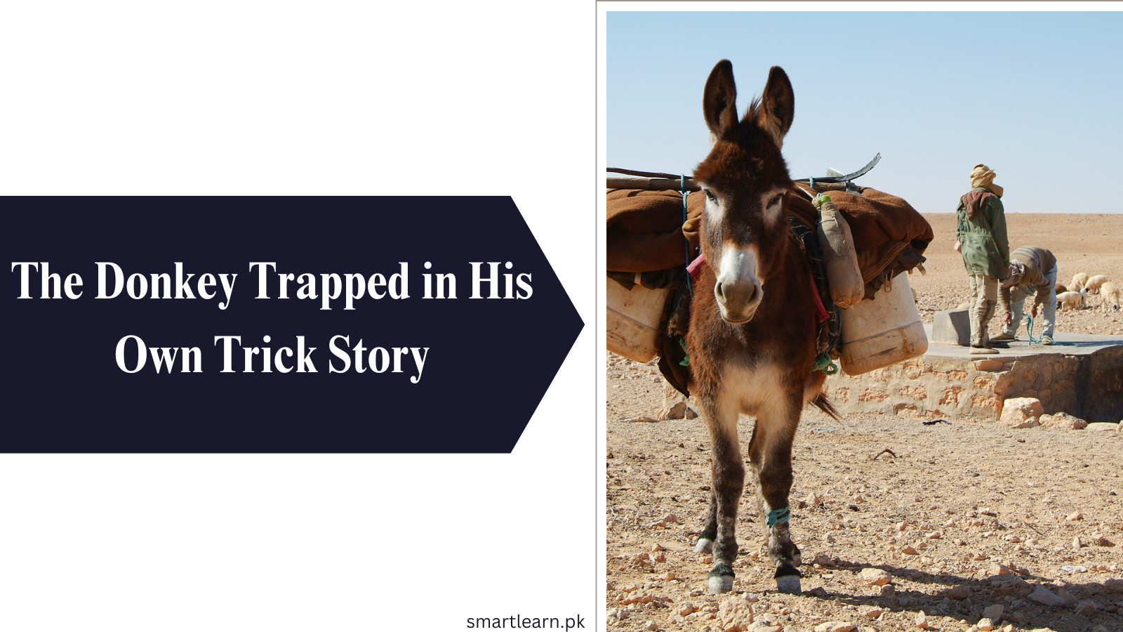 The Donkey Trapped in His Own Trick Story For Class 9