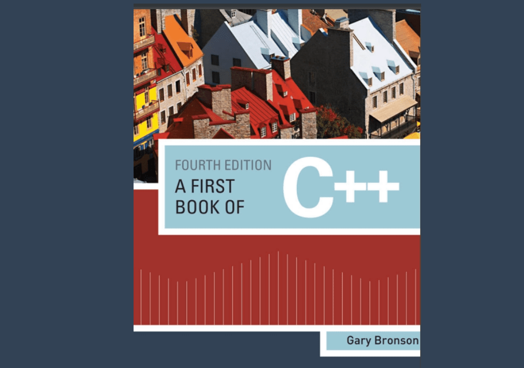 a first book of c++ pdf