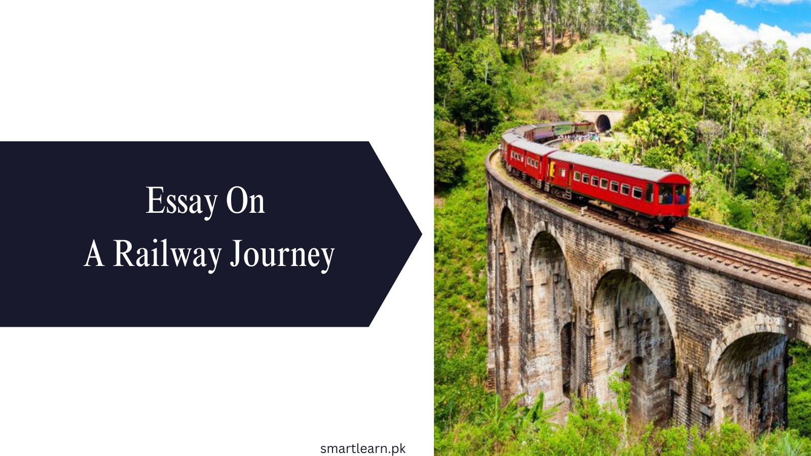 a railway journey essay for class 4