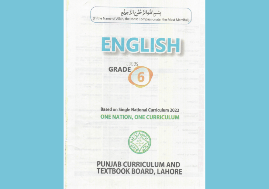 punjab text book english class 6