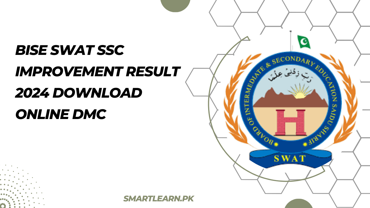 BISE Swat SSC Improvement Result 2024 Download Online DMC