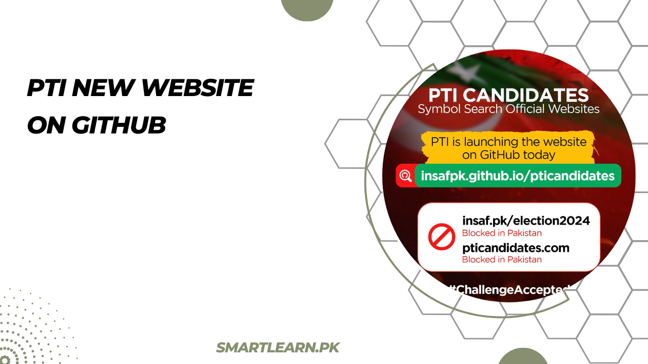 PTI New Website On GitHub