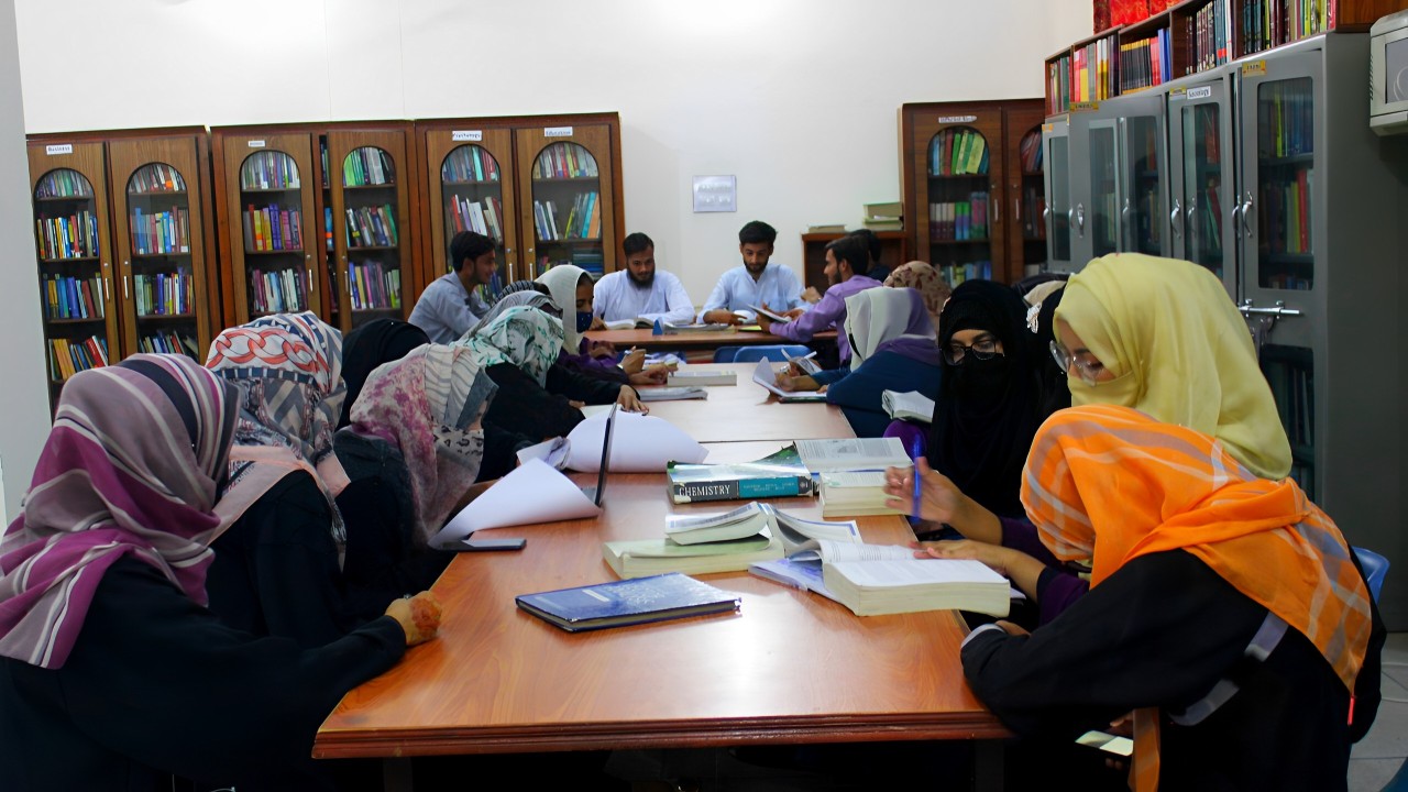 Library of Thal University Bhakkar