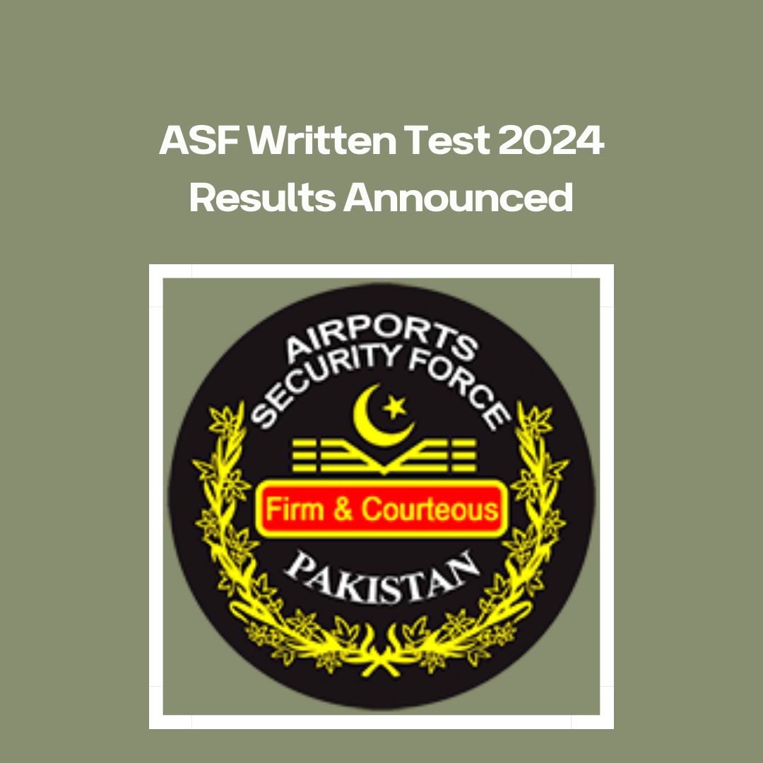 ASF Written Test 2024 Results Announced