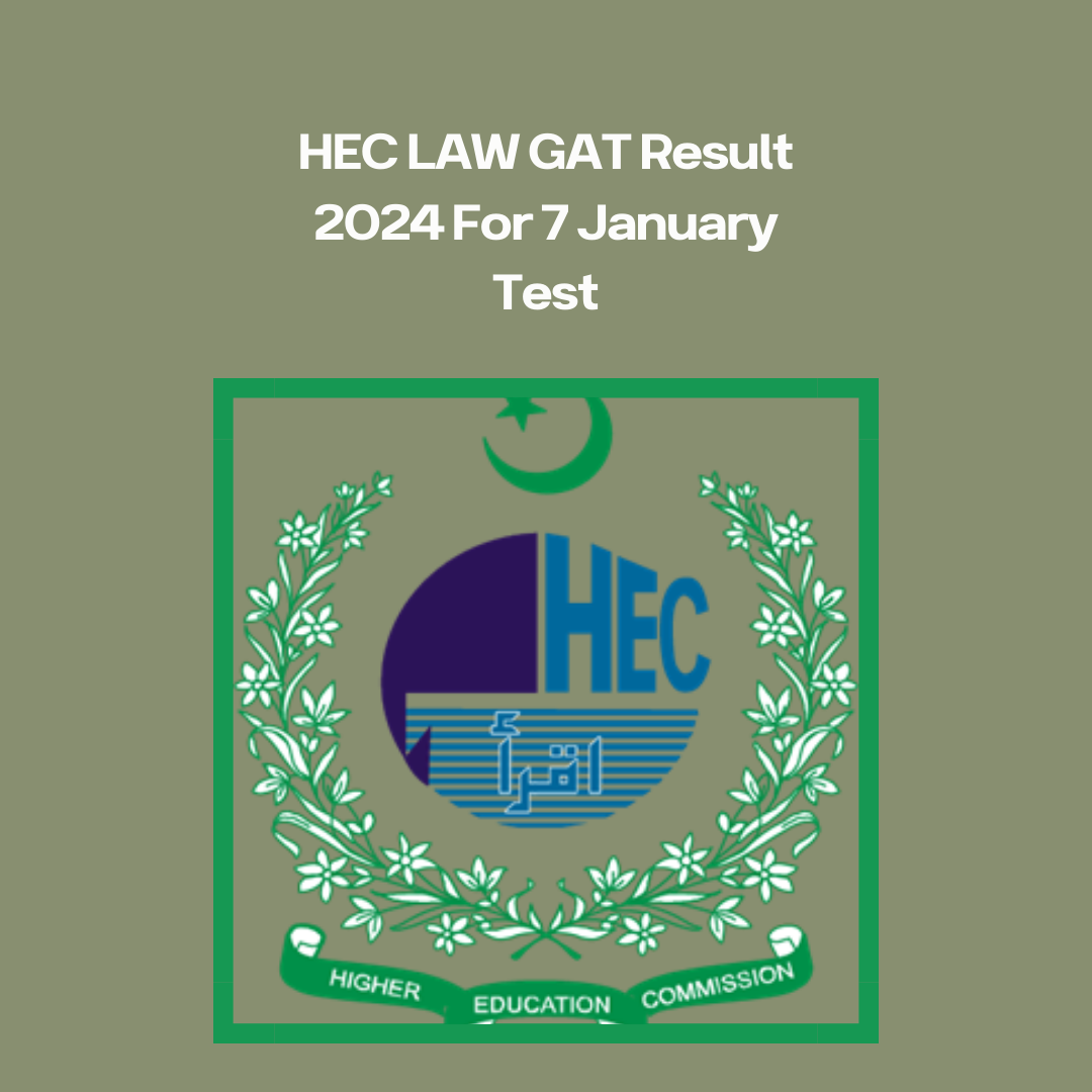 HEC LAW GAT Result 2024 For 7 January Test