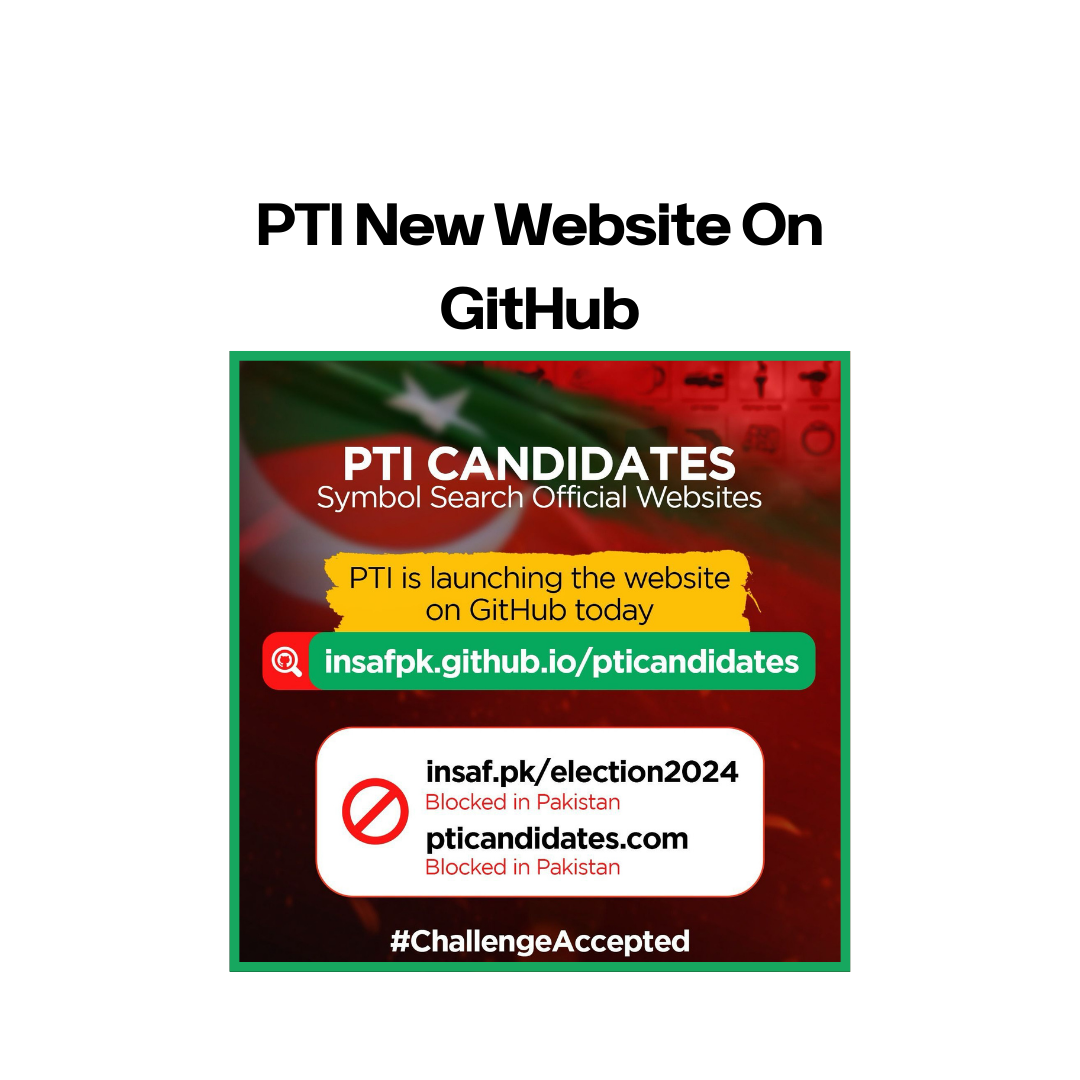 PTI New Website On GitHub