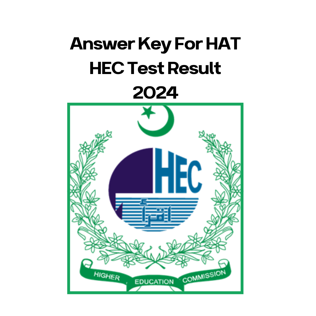 Answer Key For HAT HEC Test Result 2024