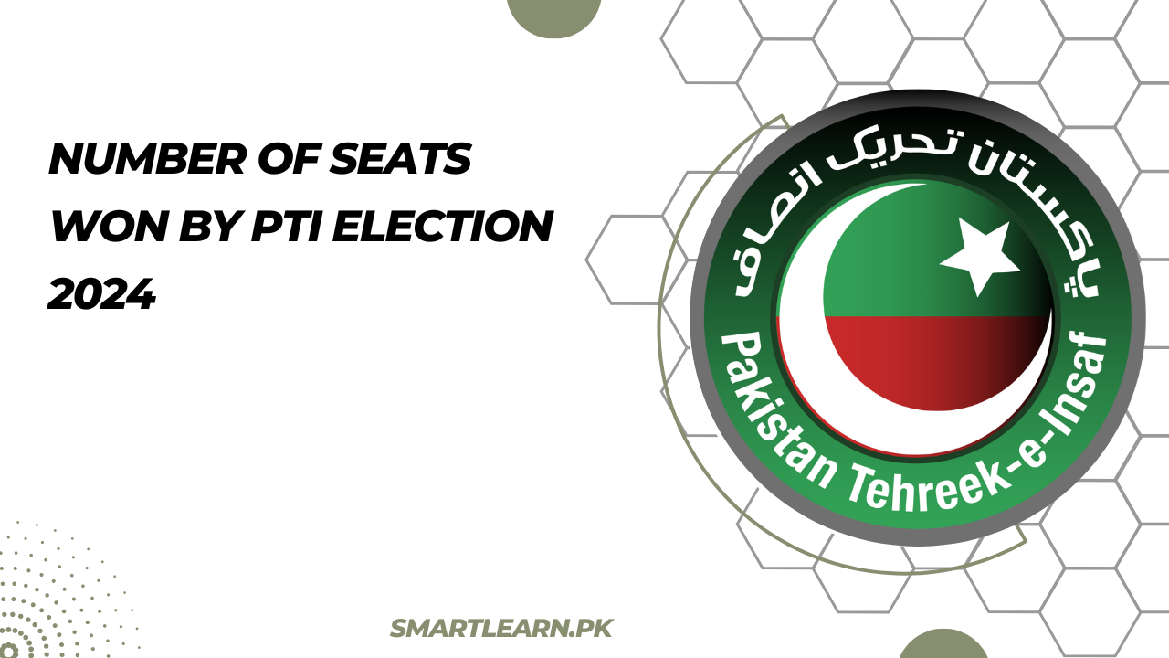 Number of Seats Won by PTI Election 2024