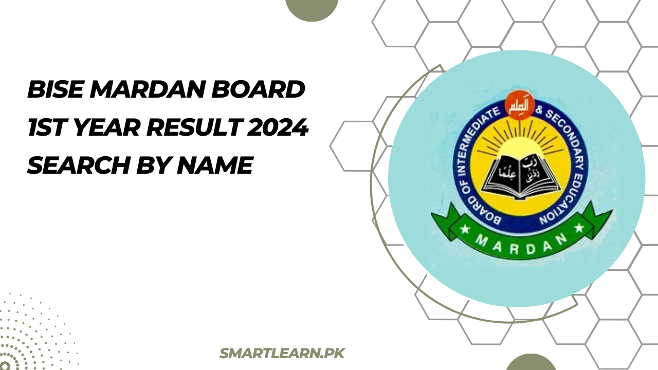 Bise Mardan Board 1st year Result 2024 Search By Name