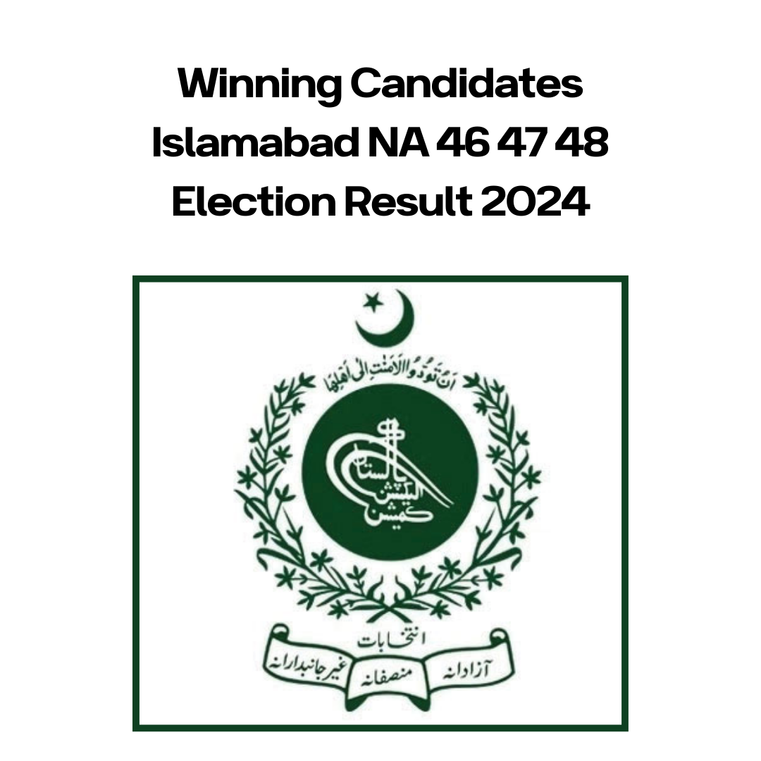 Winning Candidates Islamabad NA 46 47 48 Election Result 2024