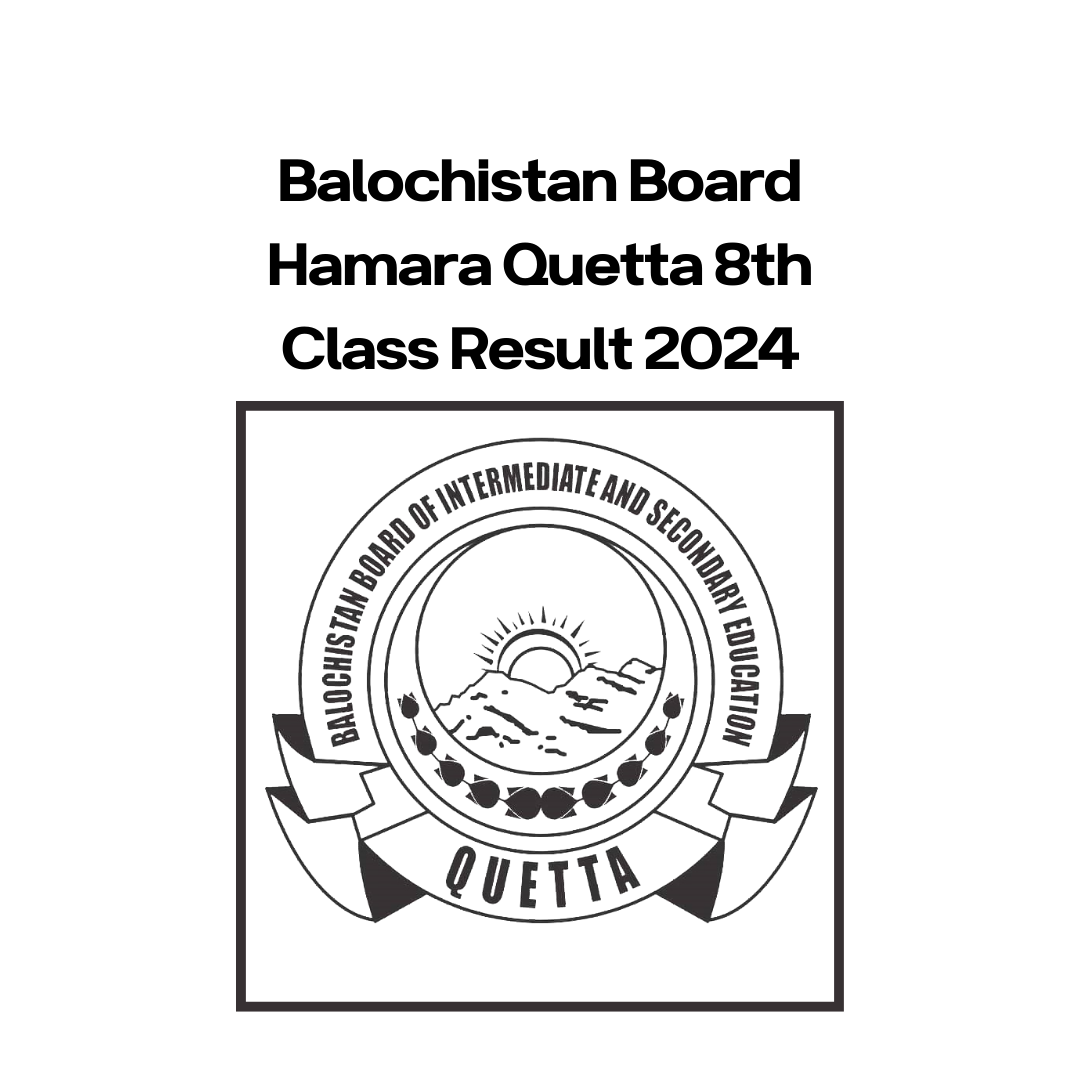 Balochistan Board Hamara Quetta 8th Class Result 2024